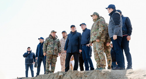 Қанат Бозымбаев су тасқыны қаупі бар аймақтарды аралады