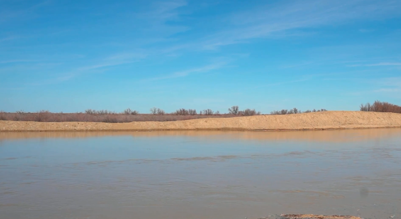 Жем өзенінің арнасы кеңейтілді