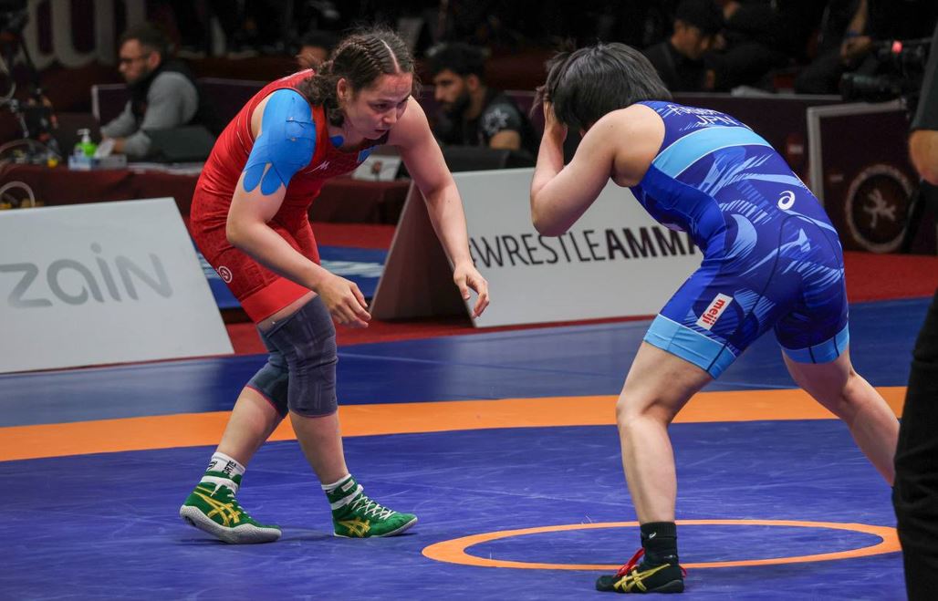 Жәмилә Бақбергенова алтынға таласады