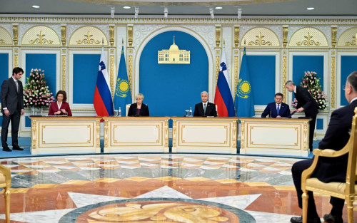 Президенттер Бірлескен мәлімдеме қабылдады