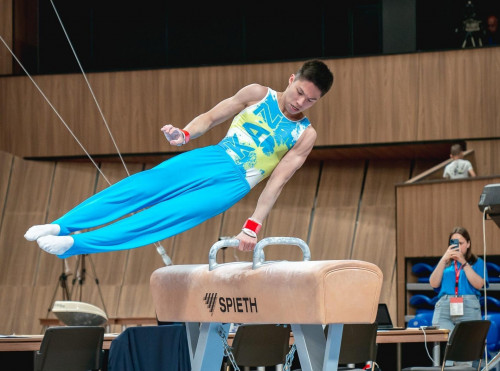 Гимнаст Зейнолла Ыдырысов халықаралық турнирде «алтын» жеңіп алды