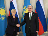 Президент Наташа Пирц-Мусармен шағын құрамда келіссөз жүргізді