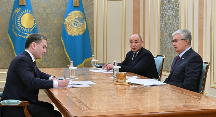 Президент Өнеркәсіп және құрылыс министрін қабылдады