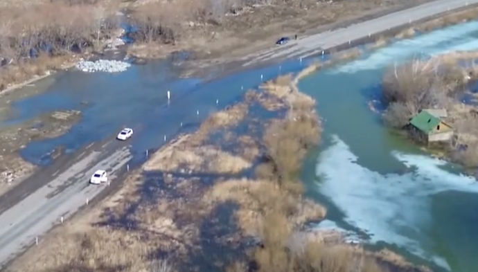 Челябі – Новосібір тас жолын су басты