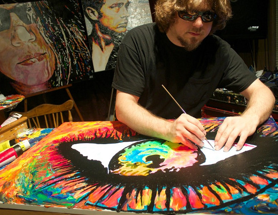 Зағип суретші