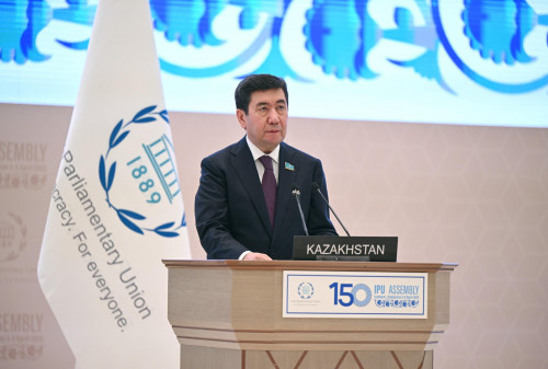 Мәжіліс төрағасы Парламентаралық Одақтың 150-ші Ассамблеясында сөз сөйледі