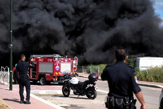 Израильдің оңтүстігіндегі зымыран шабуылынан бірнеше адам зардап шекті