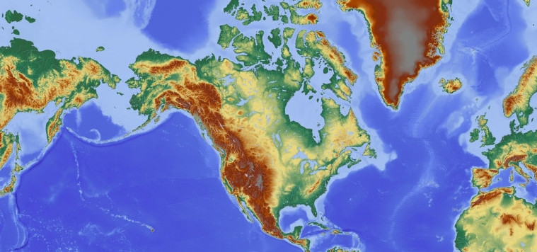 Солтүстік Америка жер түбіне жұтылып барады