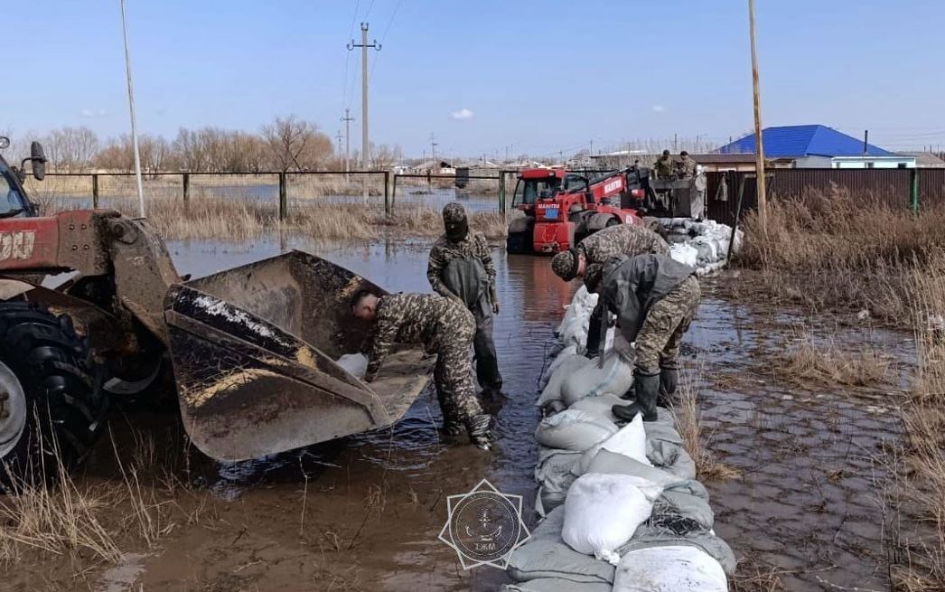 Ақмола облысында құтқарушылар тасқынның алдын алды