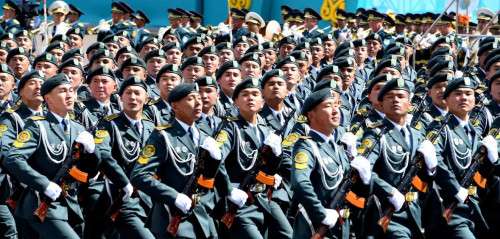 Әскери шеру барлық телеарна мен LED экрандардан тікелей көрсетіледі