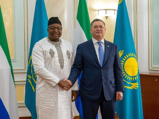 Сьерра-Леоне Республикасының СІМ басшысы Қазақстанға келді