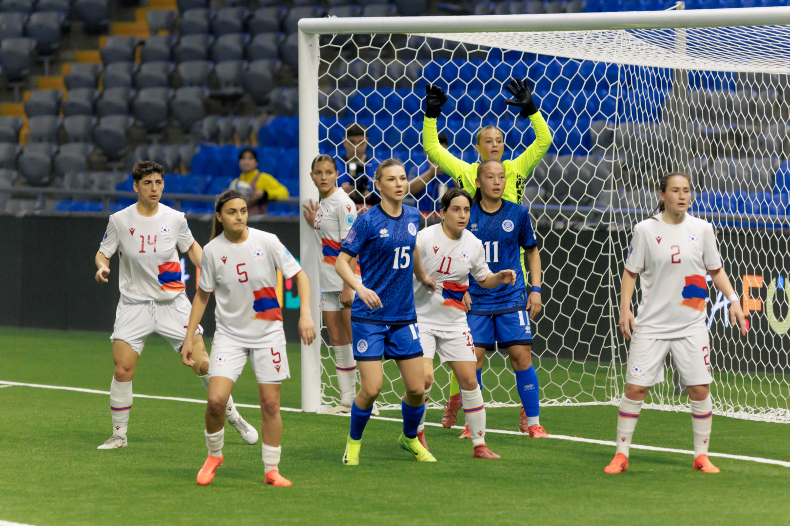 Қазақстанның әйелдер құрамасы футболдан Арменияны ұтты