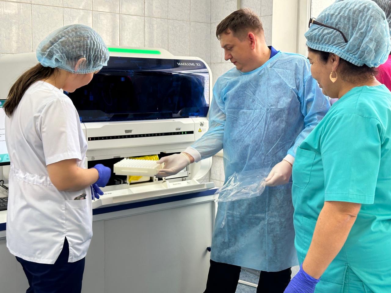 АИТВ ауруын анықтайтын жаңа аппарат іске қосылды