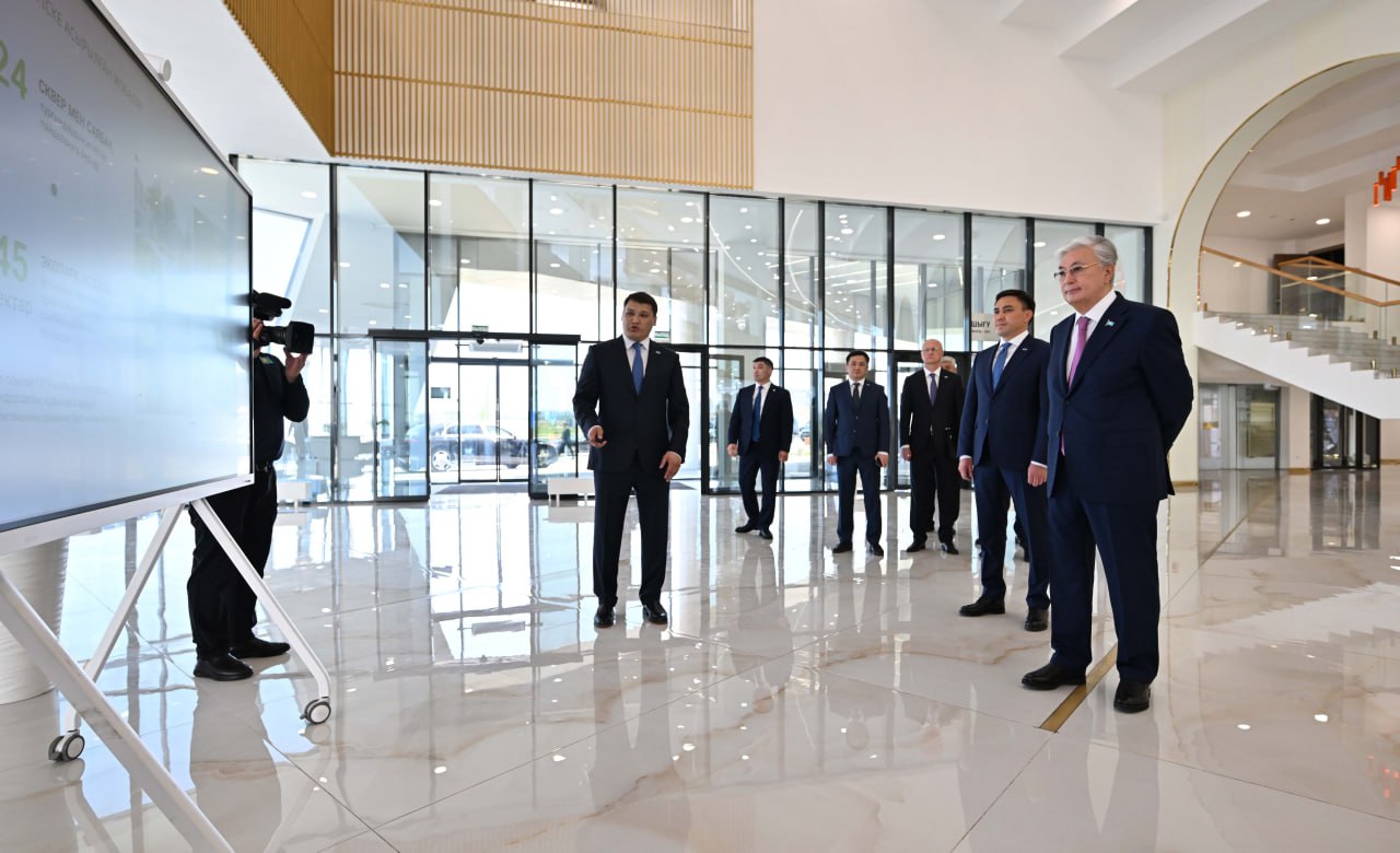 Мемлекет басшысы Tulip Hall көпфункционалды кешеніне барды