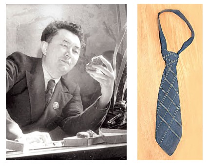 Академик таққан галстук