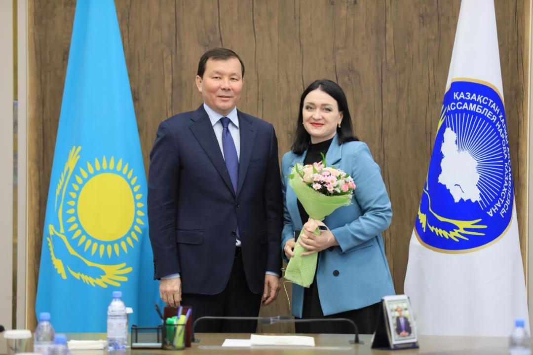 Қазақстан халқы Ассамблеясының мүшелері мерейтойлық медальдармен марапатталды