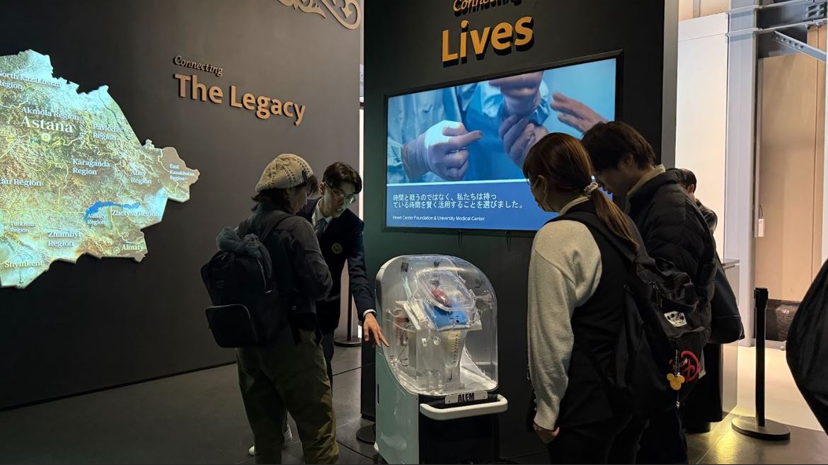 Отандық бірегей құрылғы Жапонияда таныстырылды