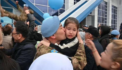 Семей жұрты бітімгерлерді қарсы алды