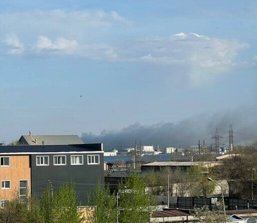 Қостанайдағы қоқыс полигонынан өрт шықты