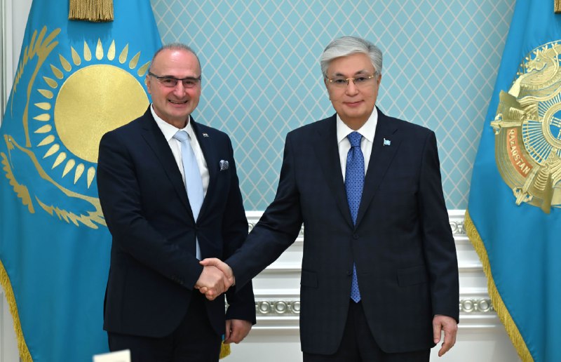 Мемлекет басшысы Хорватия министрін қабылдады