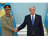 Президент Пәкістан Қарулы Күштері Құрлық әскерлерінің бас қолбасшысын қабылдады