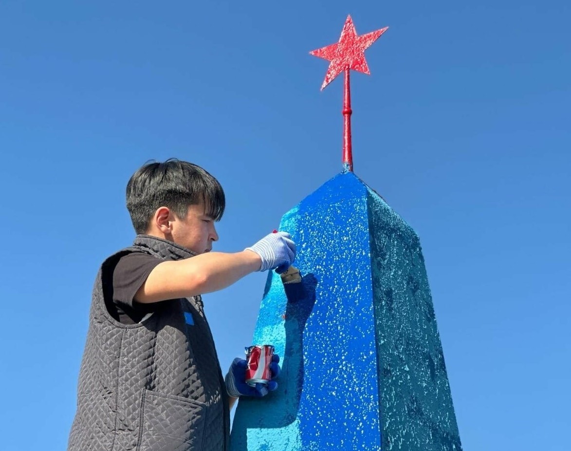 Ауылдың орнында ескерткіш қалды