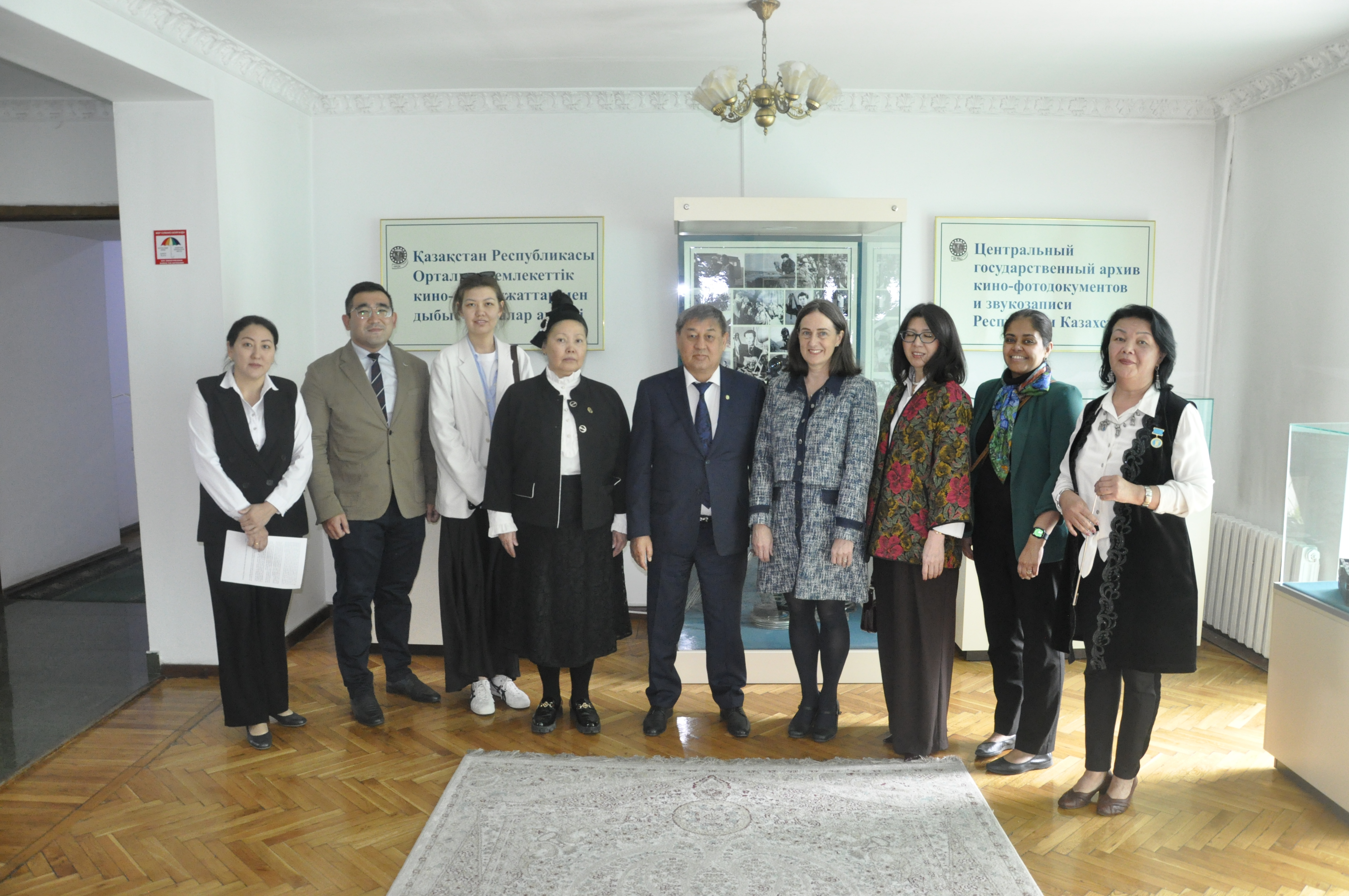 Қазақстан-АҚШ  кино-фотоқұжаттарының көрмесі өтті