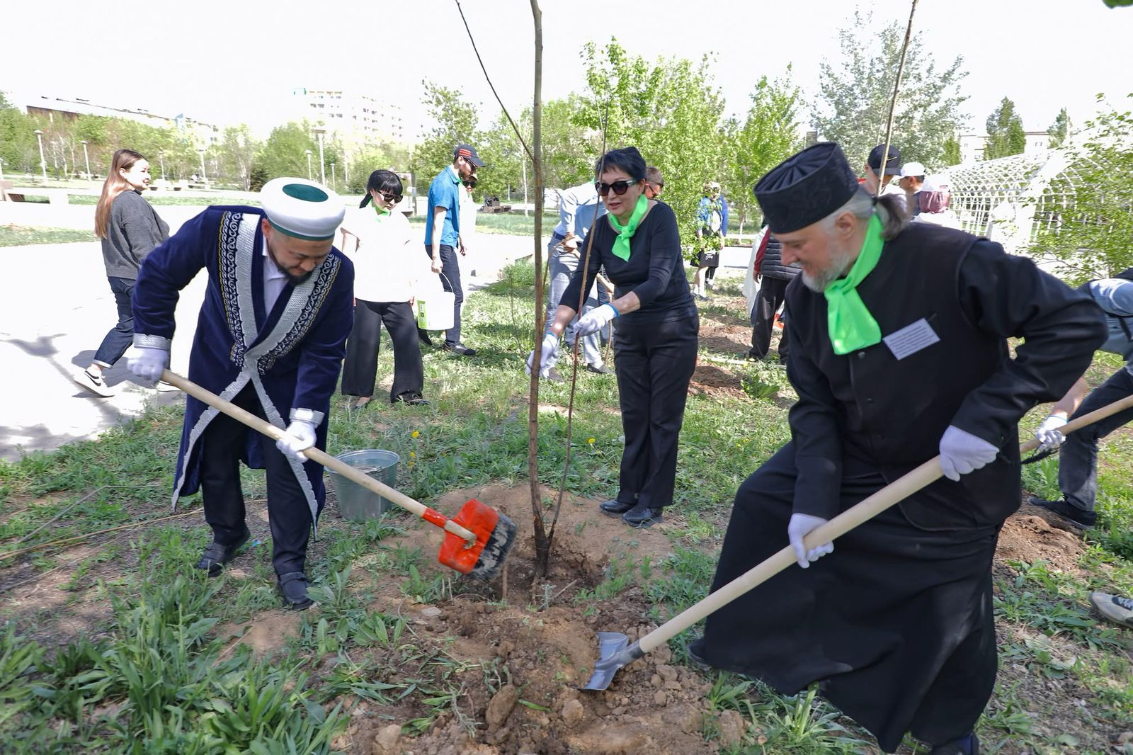 Ұлытау облысында ағаш егу акциясы өтті