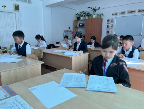 10 мыңнан астам оқушы пән олимпиадасында бақ сынайды
