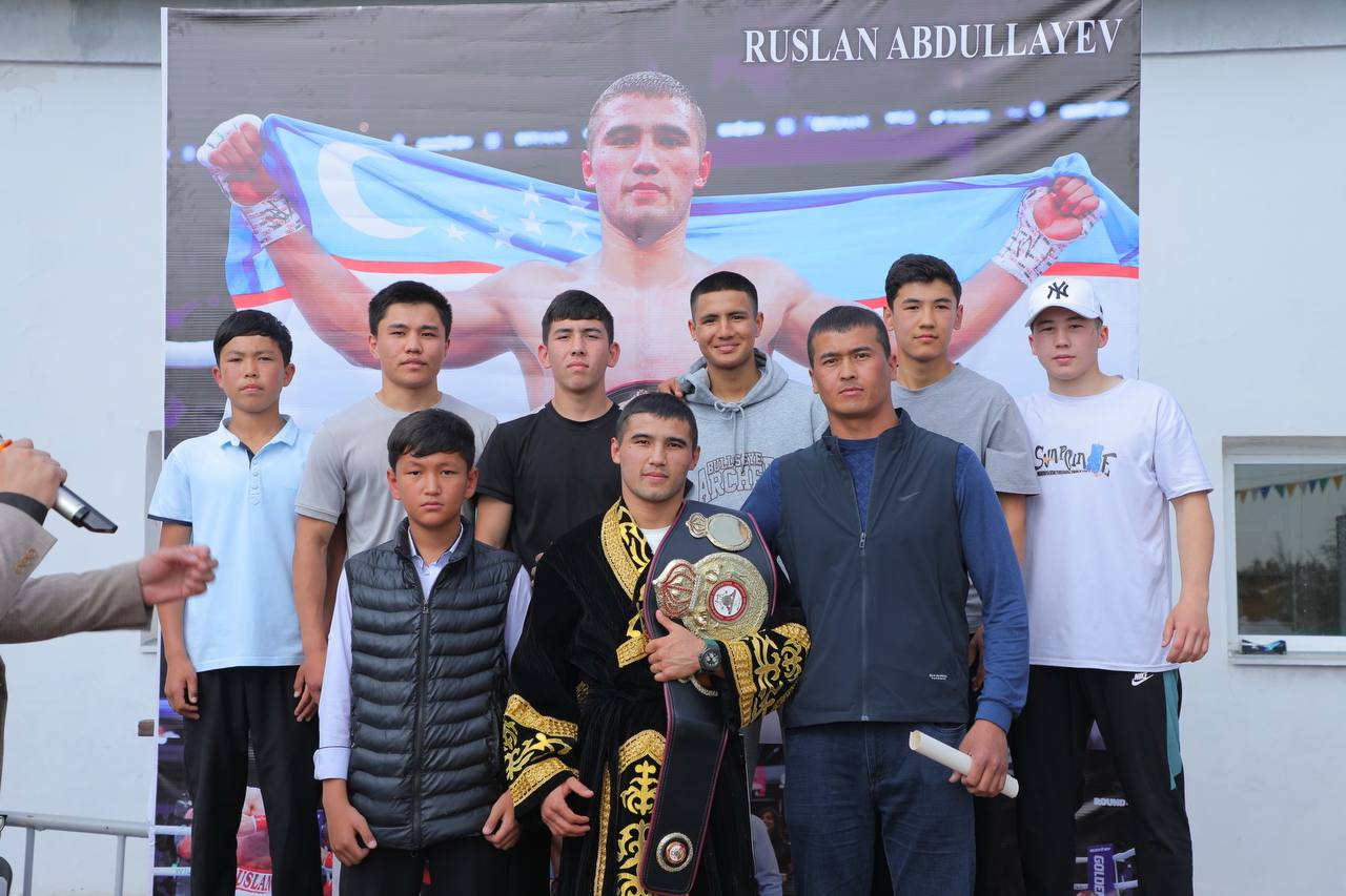 Русланның кәсіпқой бокстағы жетістігі