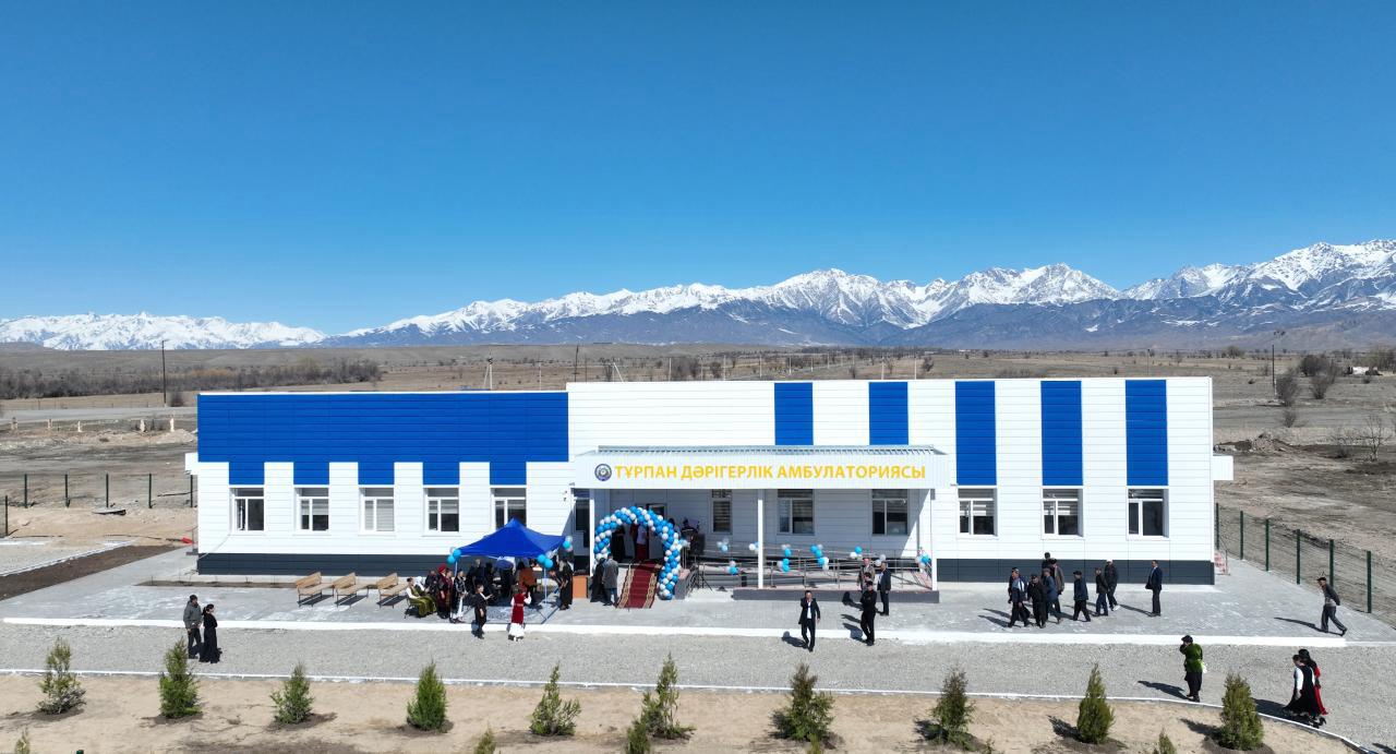 Панфилов ауданында төрт емхана ашылды