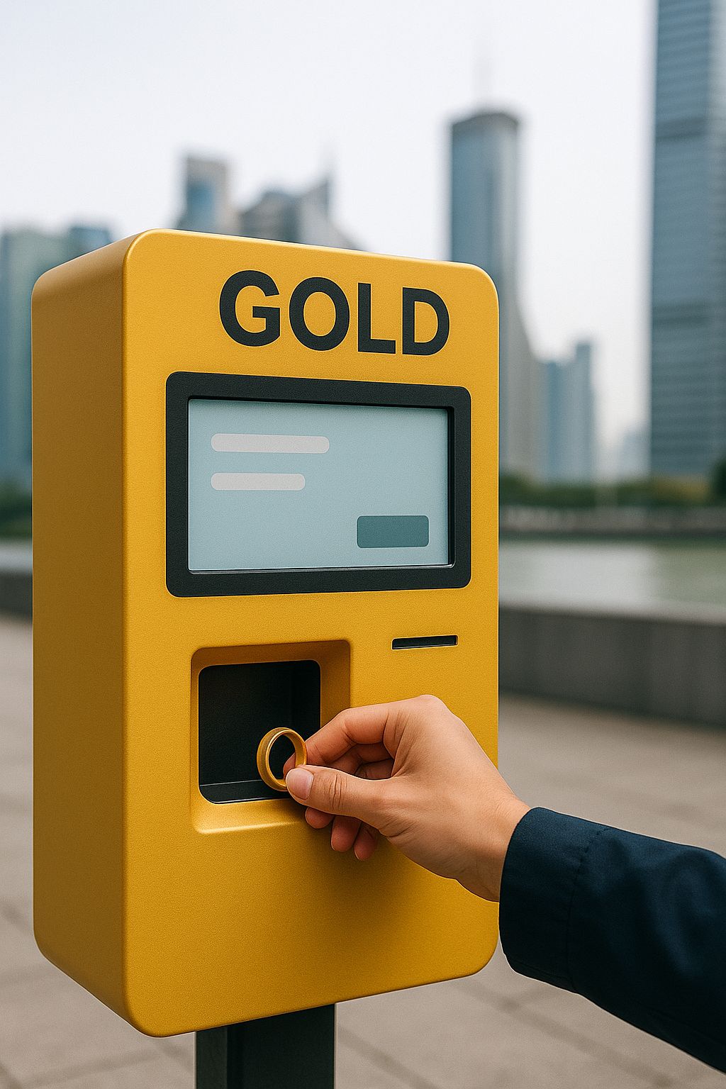 Алтын қабылдайтын автомат