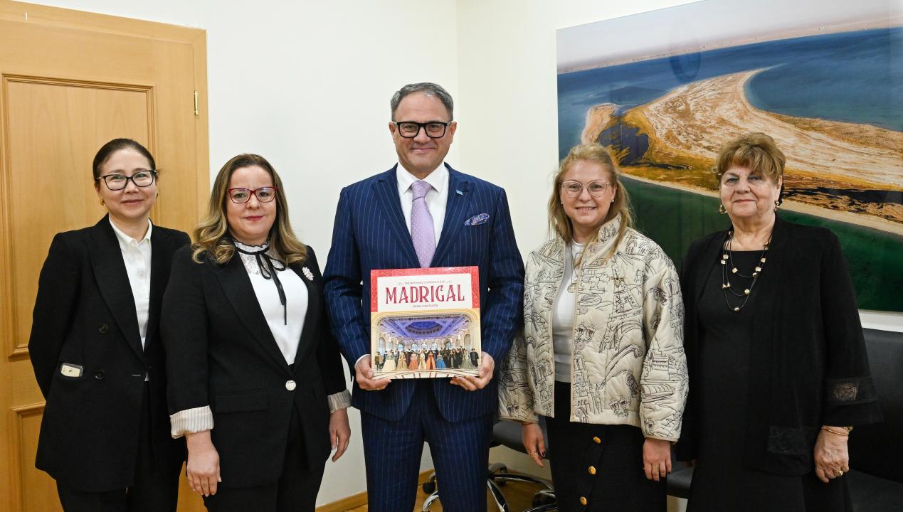 Румынияның «Мадригал» хоры Қазақстанға келді