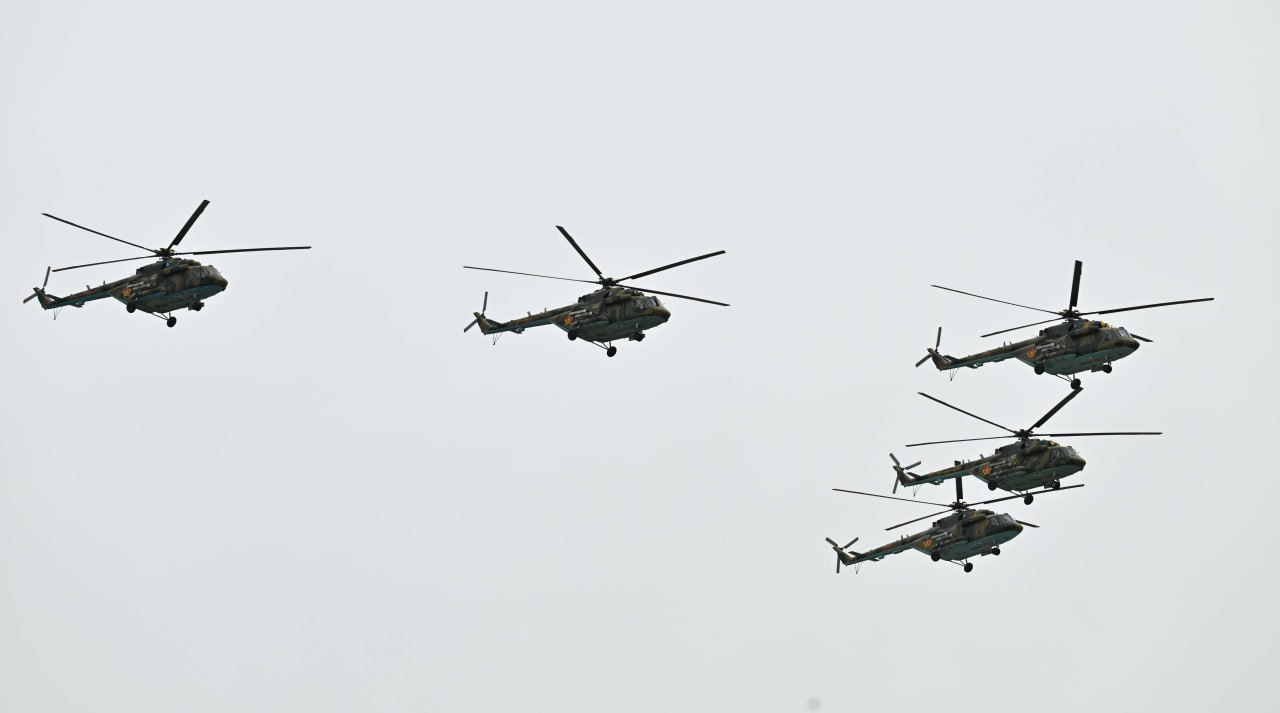 Жеңіс күніне арналған әскери парадта қандай әуе техникасы көрсетілді