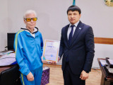 Оралдық ардагер параспортшы 80 шақырымды жаяу жүріп өтті