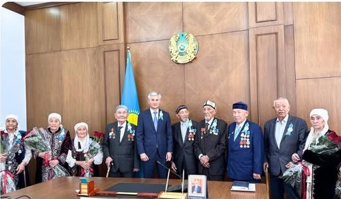 Ұлытауда тыл ардагерлері марапатталды