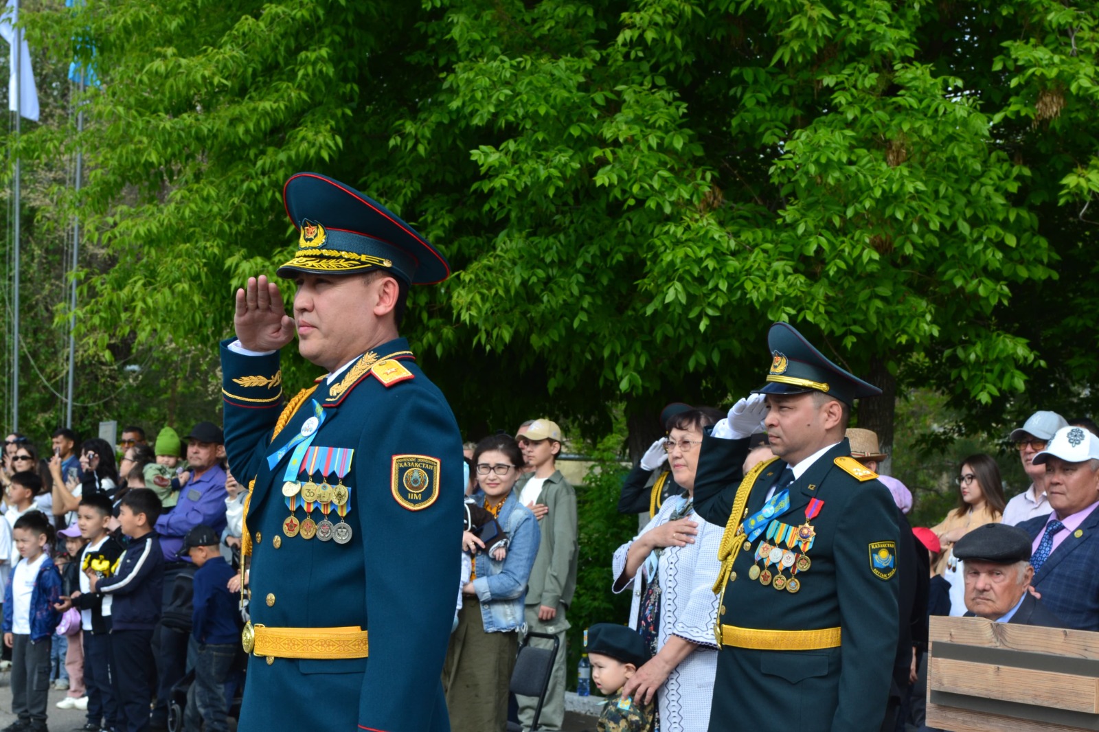 Ұлттық ұланның «Батыс» өңірлік қолбасшысы сарбаздарды құттықтады