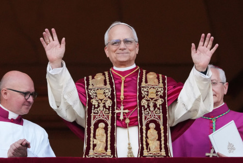 Президент Рим Папасы XIV Левке құттықтау жеделхатын жолдады