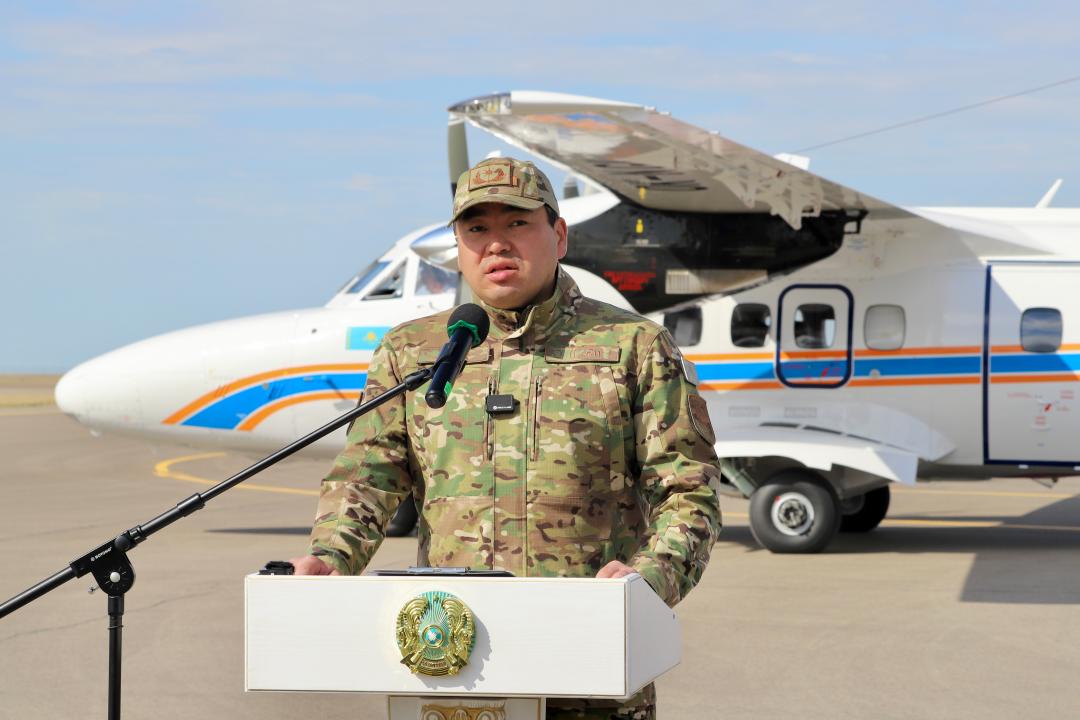 Атырауда Қазақстан ТЖМ үшін сатып алынған L 410 екінші ұшағын қарсы алды