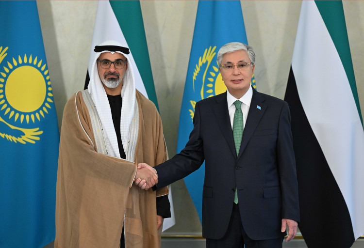 Президент Абу Дабидің Тақ мұрагерімен келіссөз жүргізді