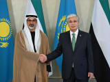 Президент Абу Дабидің Тақ мұрагерімен келіссөз жүргізді