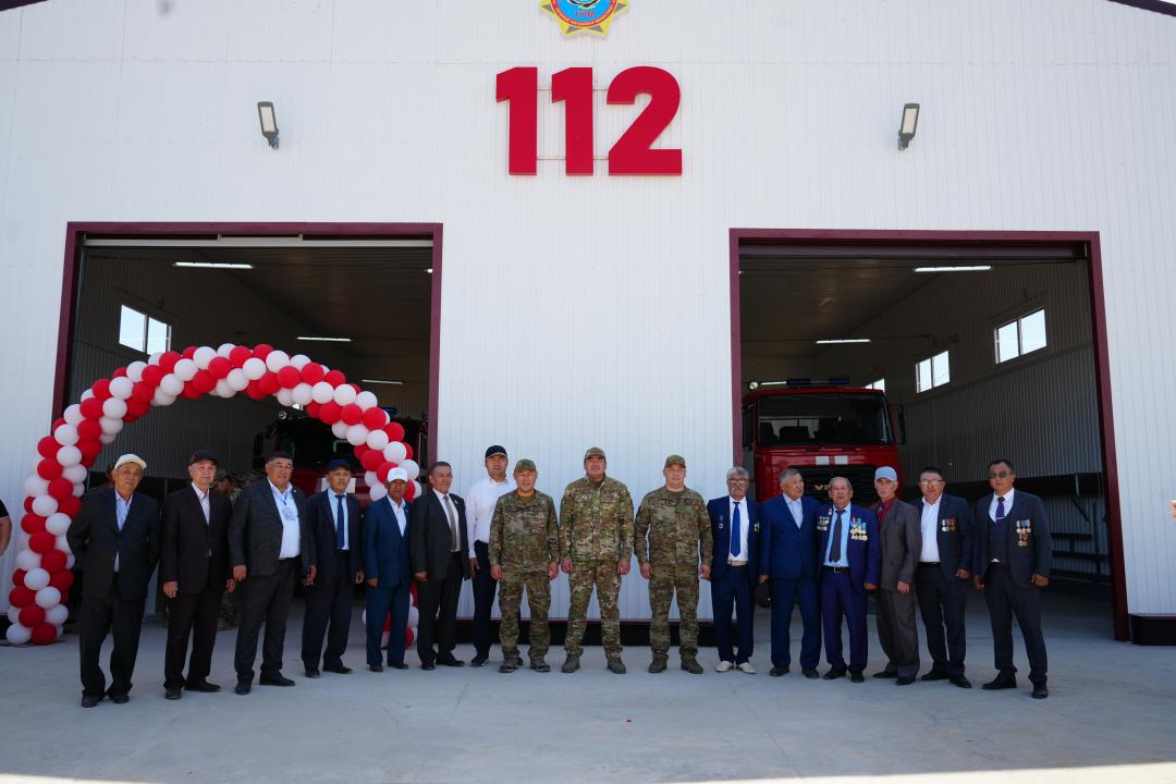 Атырау облысында жаңа өрт сөндіру депосы ашылды