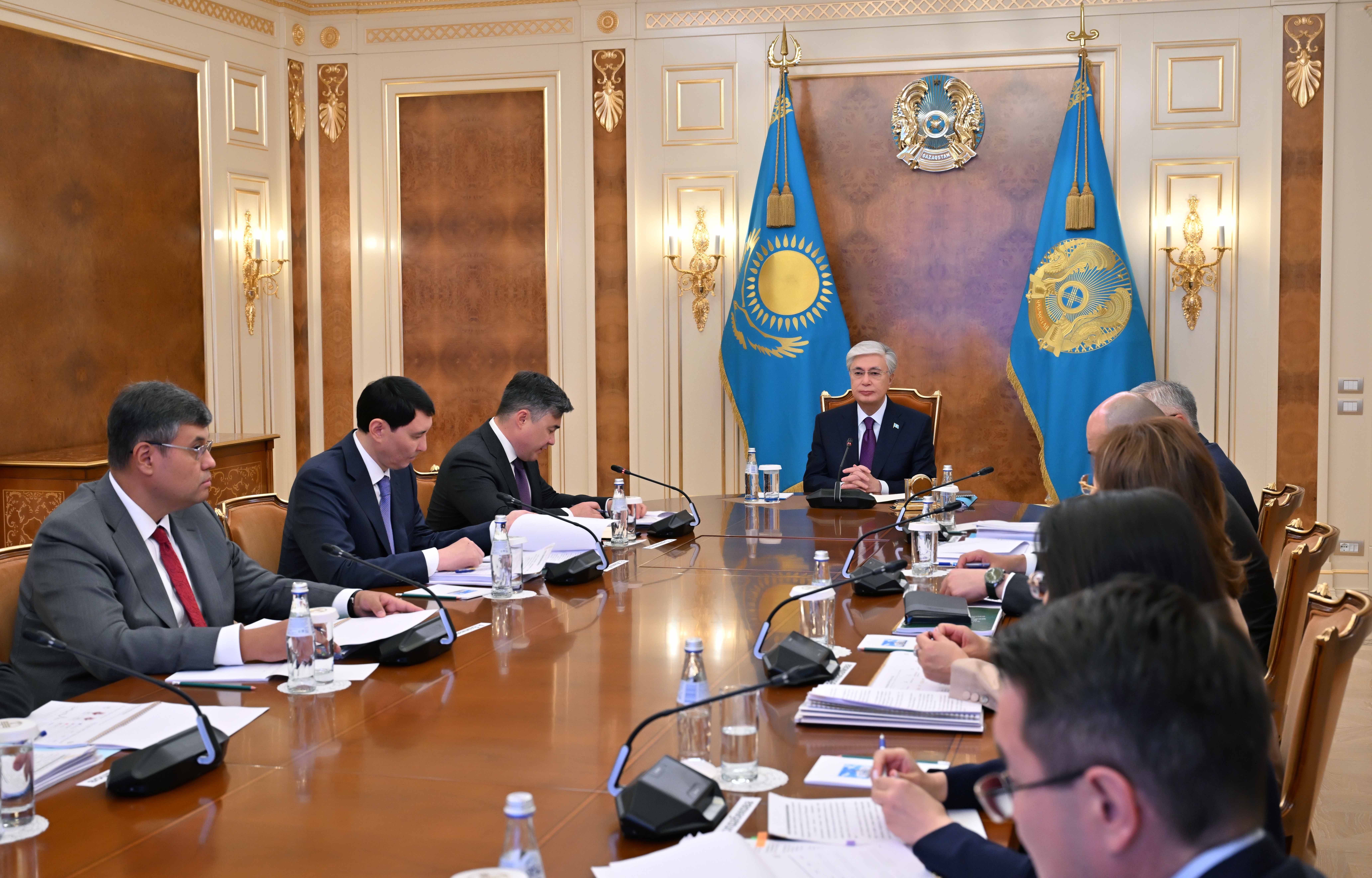 Мемлекет басшысы Ұлттық банктің жылдық есебін тыңдады