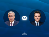 Мемлекет басшысы Румыния Президентіне құттықтау жеделхатын жолдады