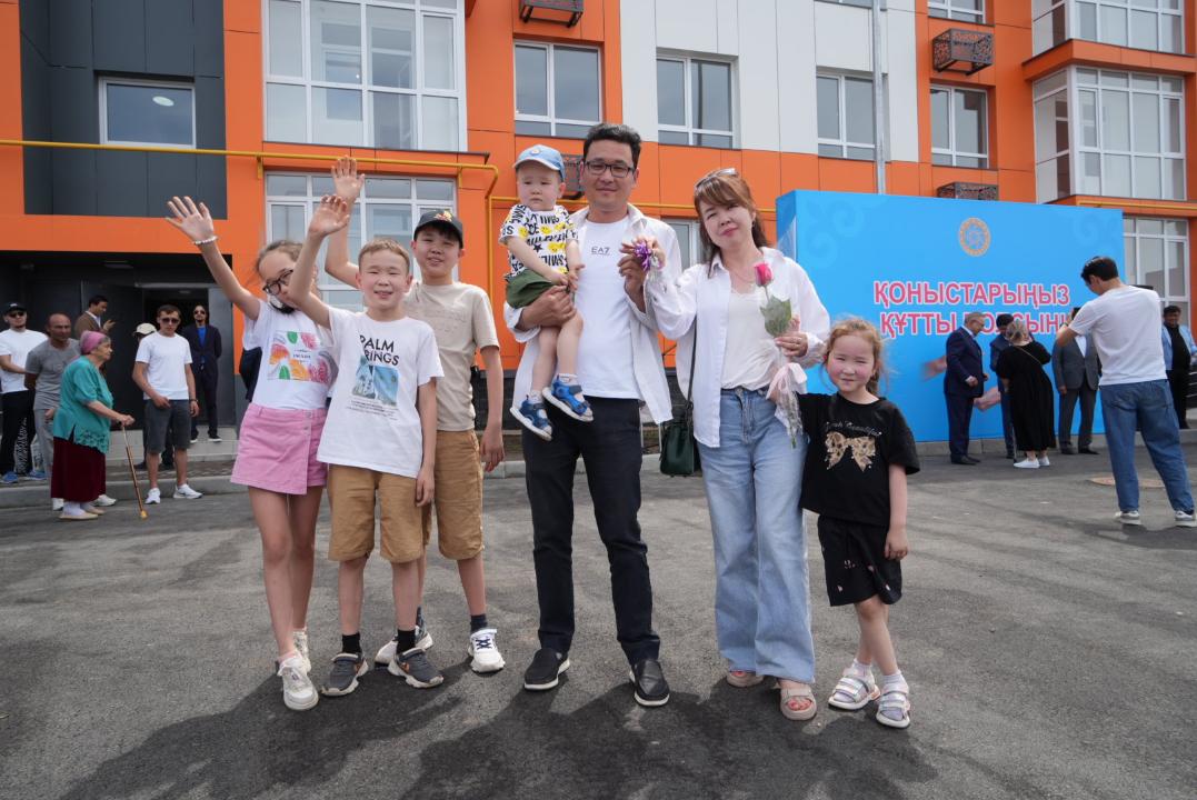 Талдықорғанда 60 пәтерлі тұрғын үй қолданысқа берілді