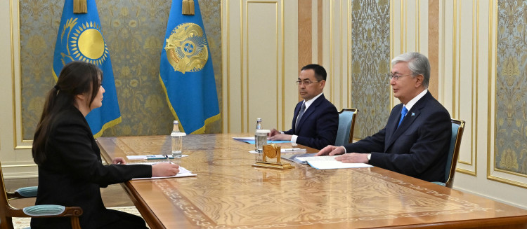 Президент Бала құқықтары жөніндегі уәкілді қабылдады