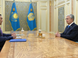 Президент ҰҚҚ төрағасын қабылдады