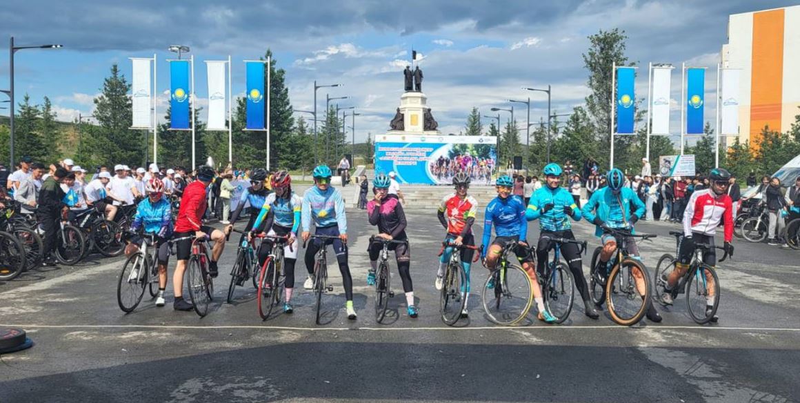 «Алтайдан Оралға дейін» республикалық велошеруі басталды