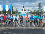 «Алтайдан Оралға дейін» республикалық велошеруі басталды
