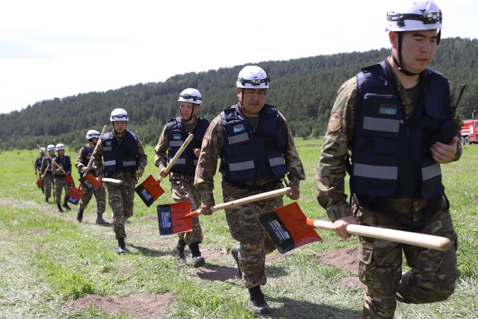 ШҚО орман алқабында ауқымды оқу-жаттығу өтті
